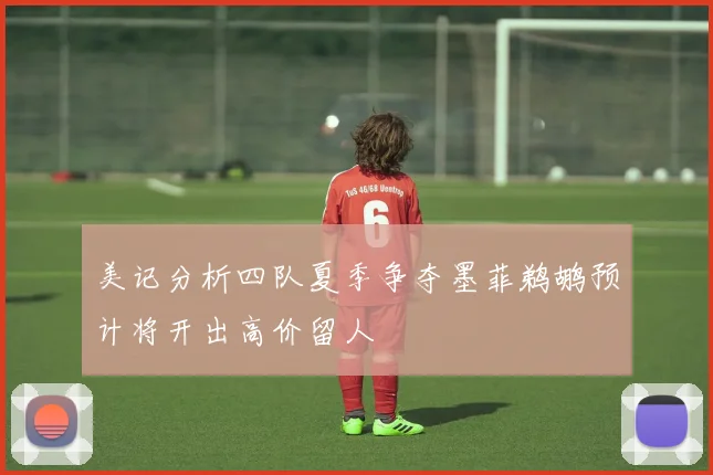 美记分析四队夏季争夺墨菲鹈鹕预计将开出高价留人